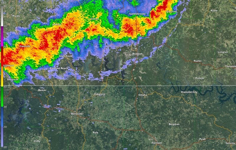 Outflow boundary